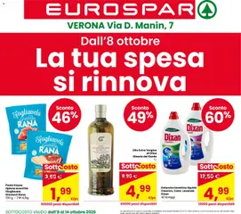 Anteprima dell'opuscolo Eurospar volantino Verona dal negozio Eurospar valido da 08/10/2026