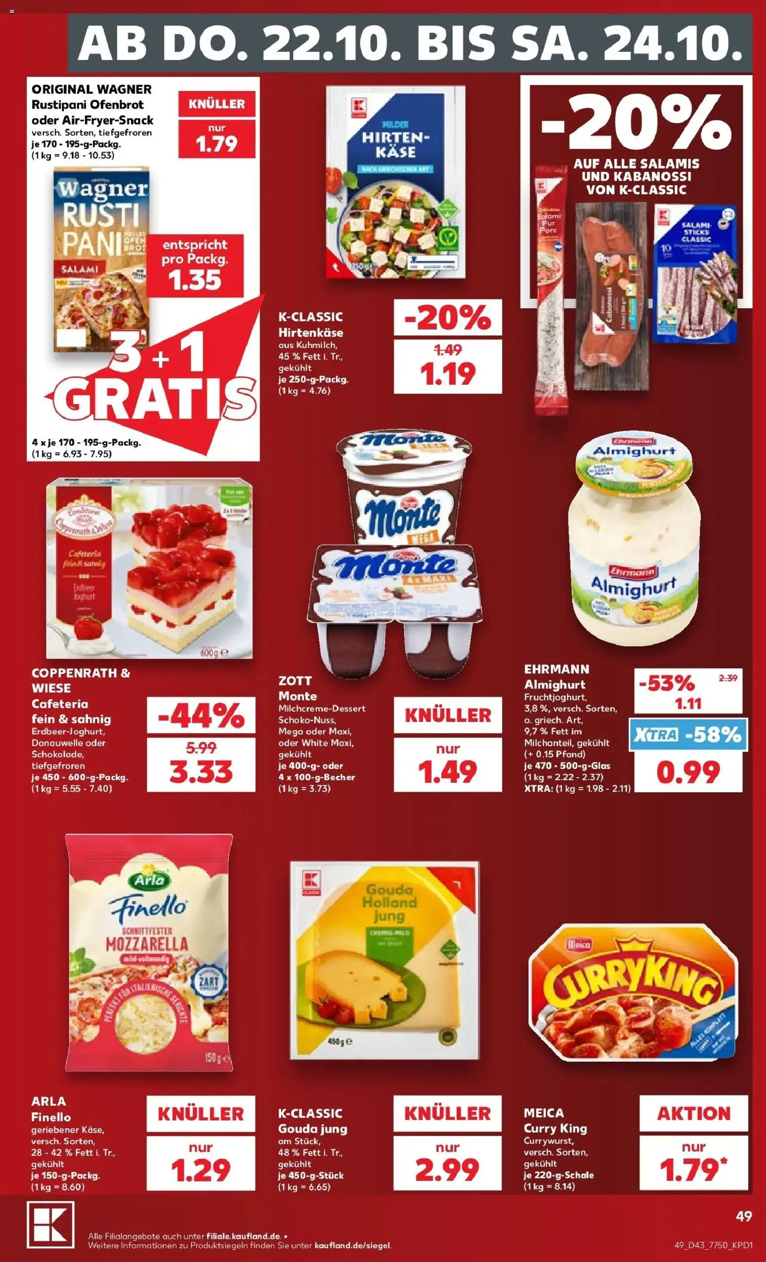 Vorschau von dem Prospekt des Geschäftes Kaufland, gültig ab dem 19.10.2026