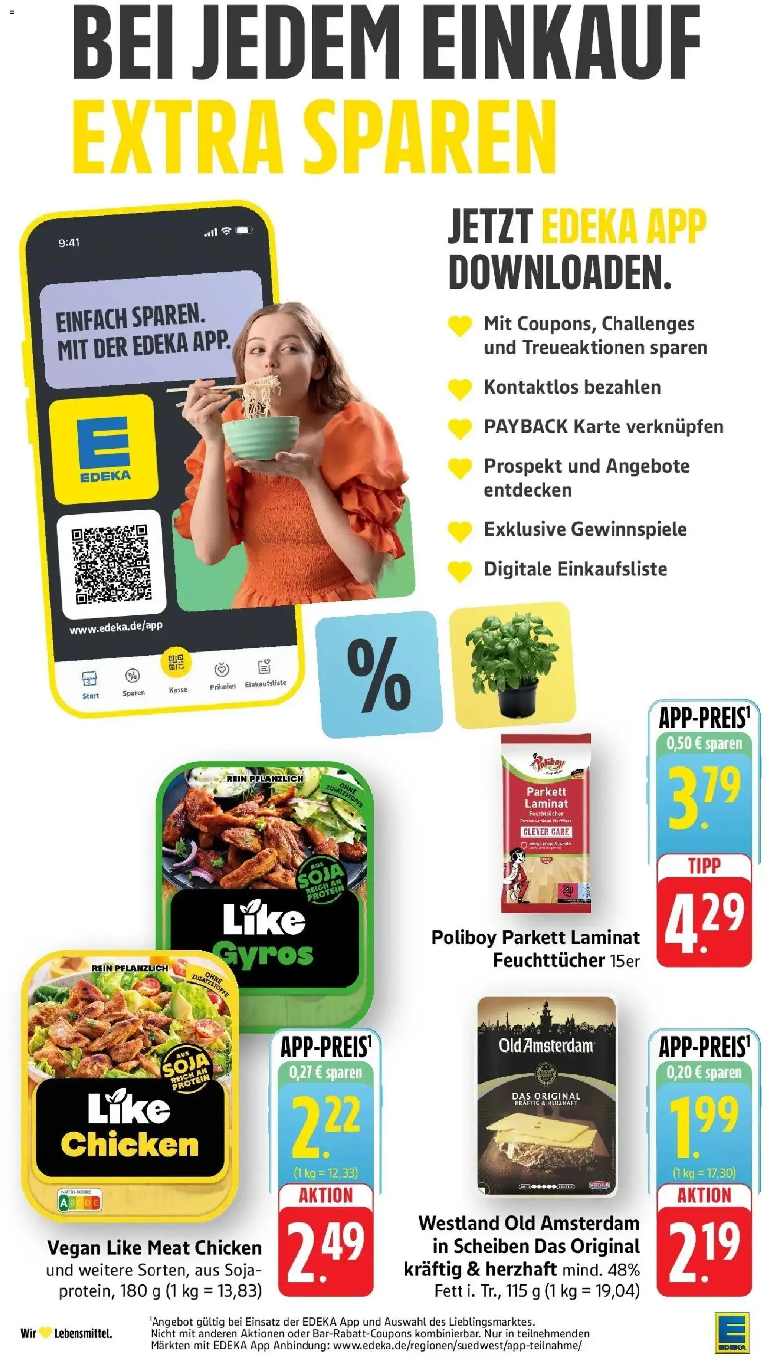 Vorschau von dem Prospekt des Geschäftes Edeka, gültig ab dem 12.10.2026