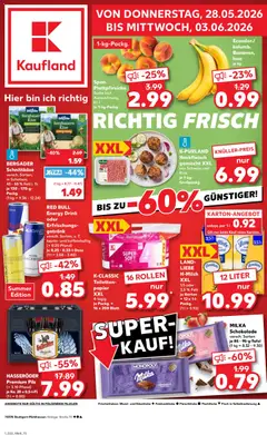 Vorschau von dem Prospekt des Geschäftes Kaufland, gültig ab dem 28.05.2026