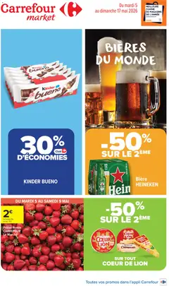 Prévisualisation de Carrefour Market Bières du monde du magasin Carrefour Market formulaire valide 05/05/2026