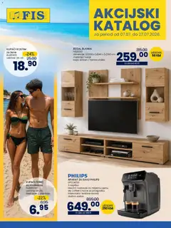 Pregled letka FIS Akcijski katalog trgovine FIS vrijedi od 07.07.2026