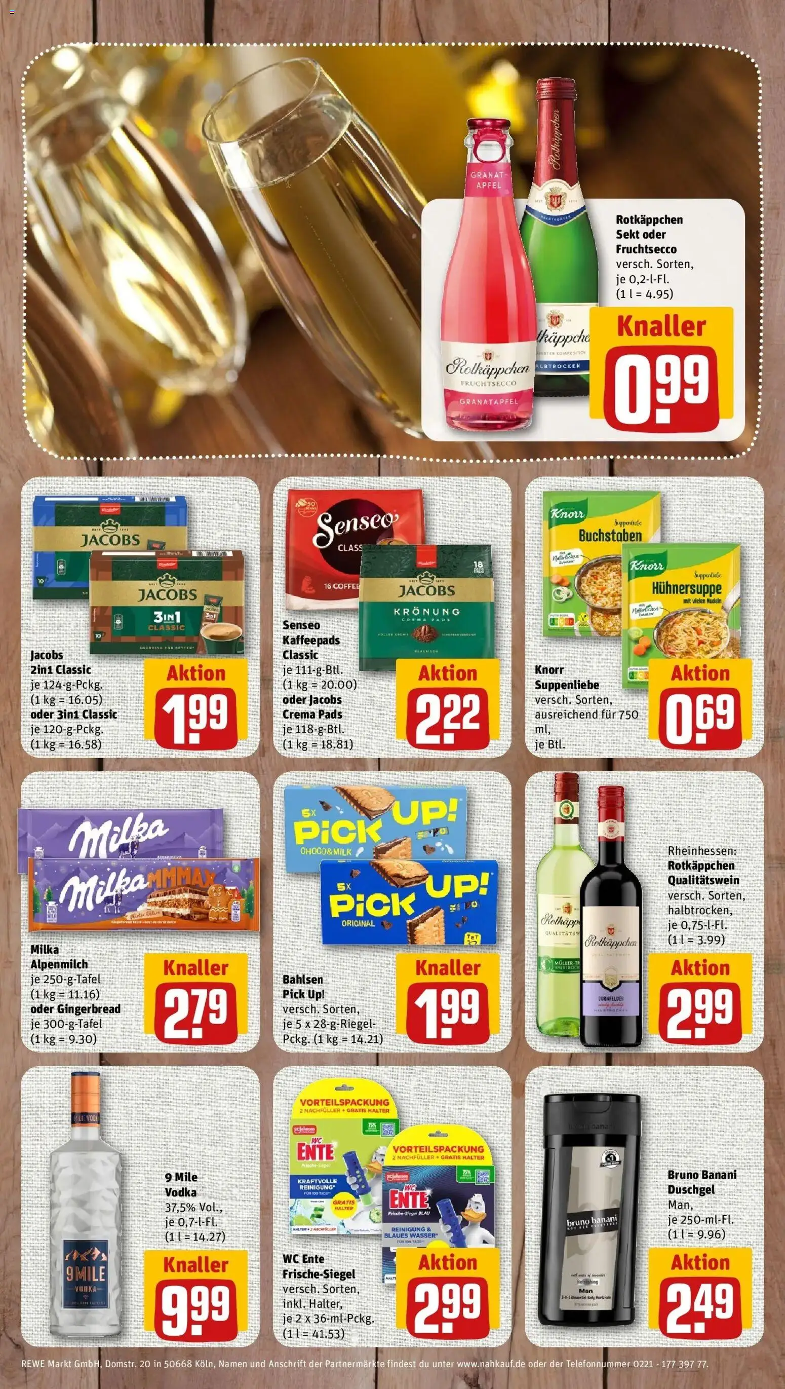 Vorschau von dem Prospekt des Geschäftes Rewe, gültig ab dem 19.10.2026