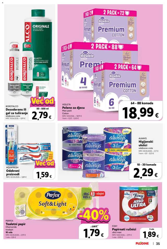 Novi Plodine katalog od 28.10.