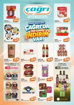 Çağrı Market Çağrı Market Katalog 11.08.2026 - Broşürünün önizlemesi