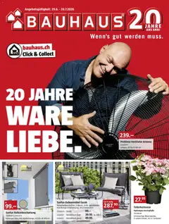 Vorschau des Merkblatts Bauhaus aktionen vom Shop Bauhaus gültig von 29.06.2026 bis 26.07.2026