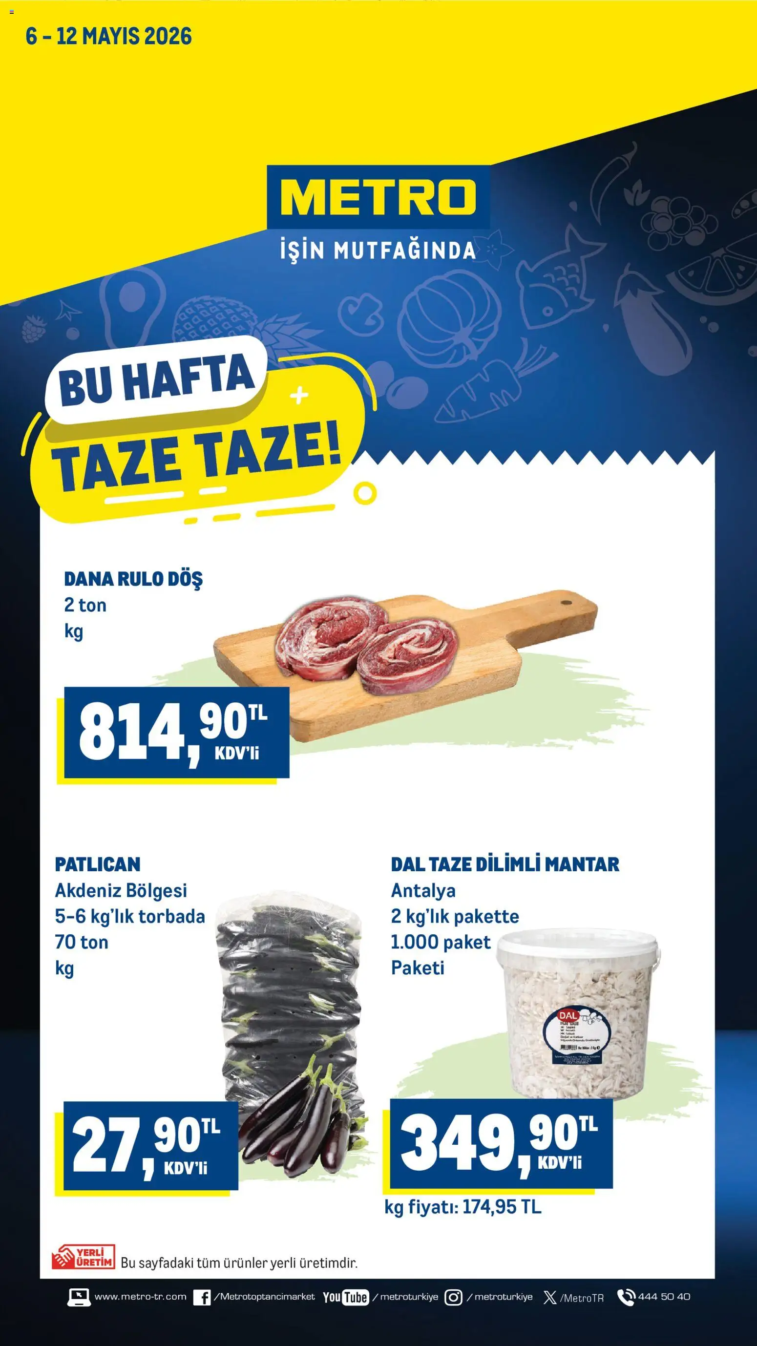 Metro Metro Katalog 06.05.2026 - Broşürünün önizlemesi