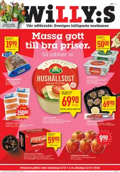 Förhandsgranska reklamblad Willys erbjudanden från butik Willys gäller från 05/10/2026