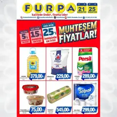 Furpa Furpa Katalog - Muhteşem Fiyatlar 21.08.2026 - Broşürünün önizlemesi