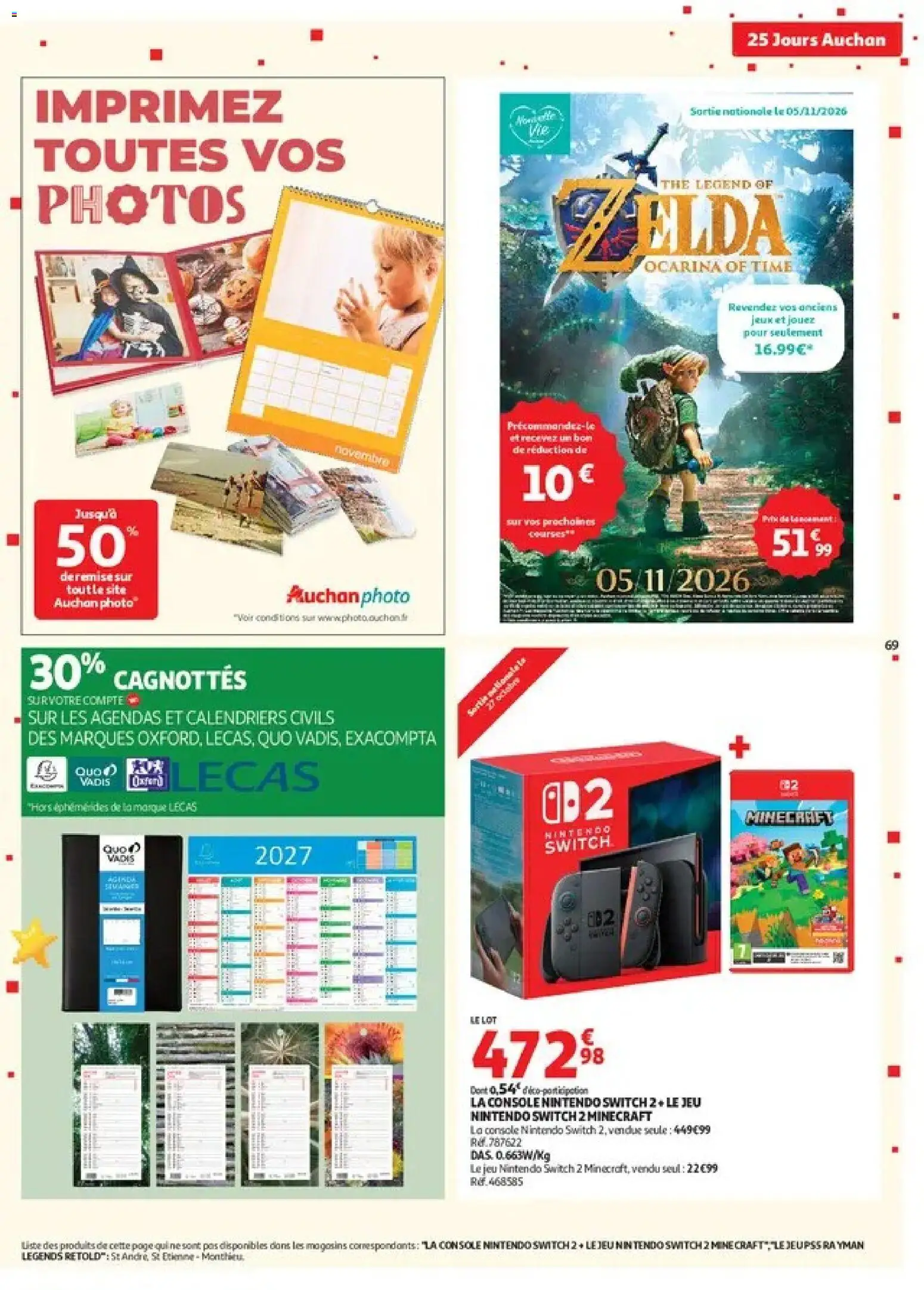 Prévisualisation de Auchan catalogue du magasin Auchan formulaire valide 27/10/2026