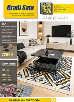 Pregled Uradi Sam kataloga - važi od 13.08.2026