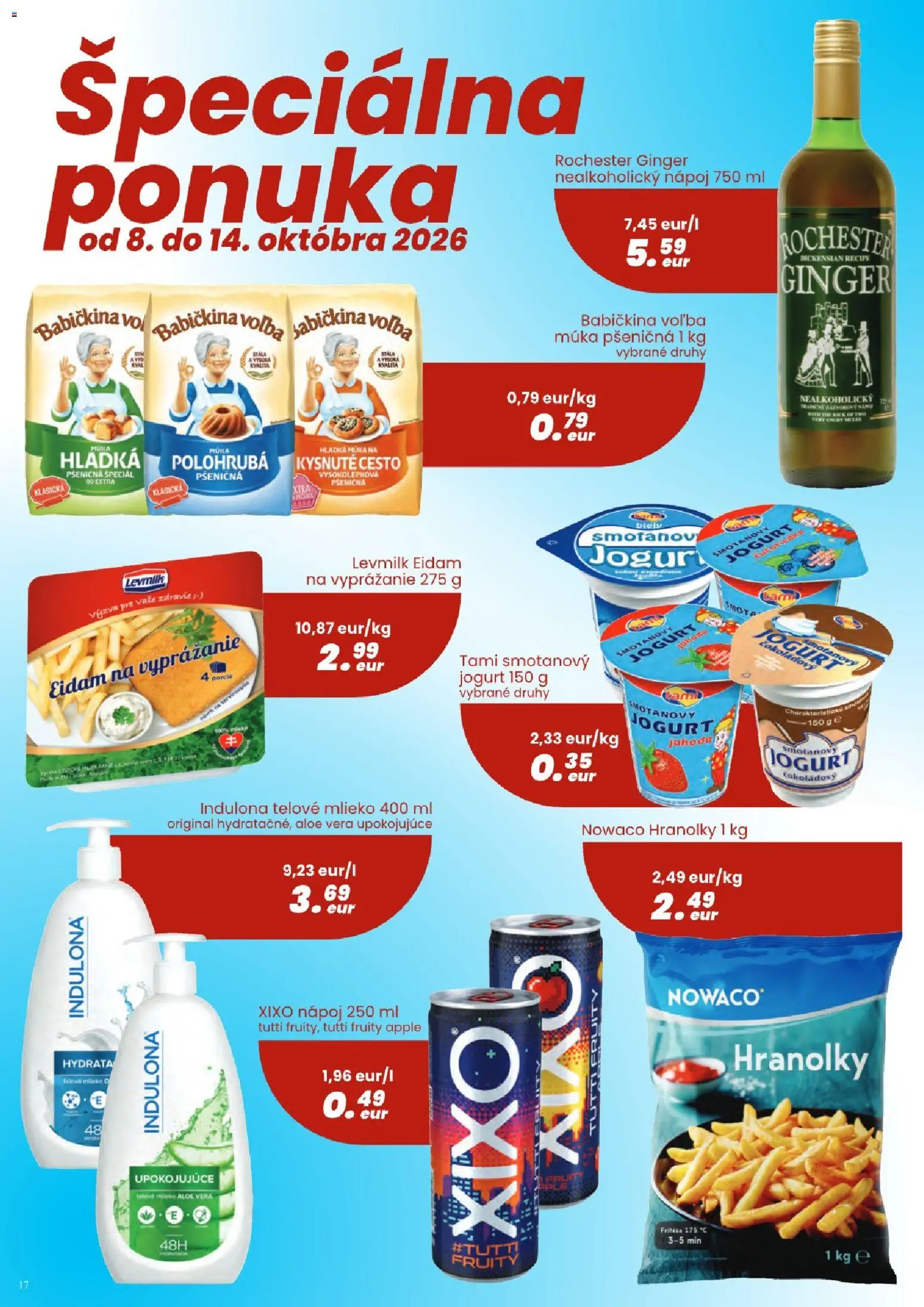 Náhľad KARMEN CBA letáku platného od 01.10.2026 - Aloe Vera, Mlieko, Indulona, Múka, Fritéza, Eidam, Hladká múka, Smotanový jogurt