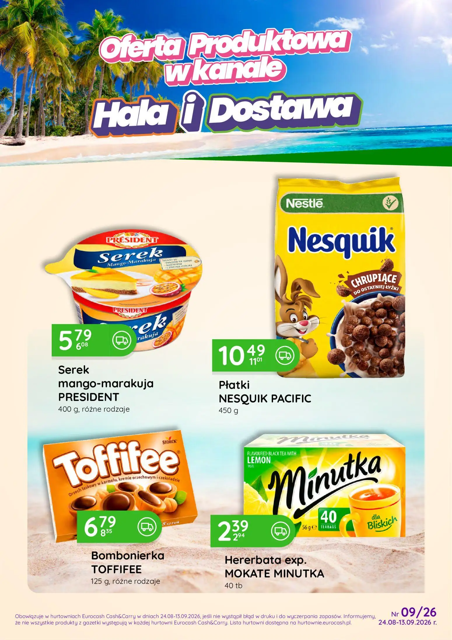 Pogląd gazetki "Eurocash gazetka - Oferta Handlowa" ze sklepu Eurocash ważnej od 24.08.2026