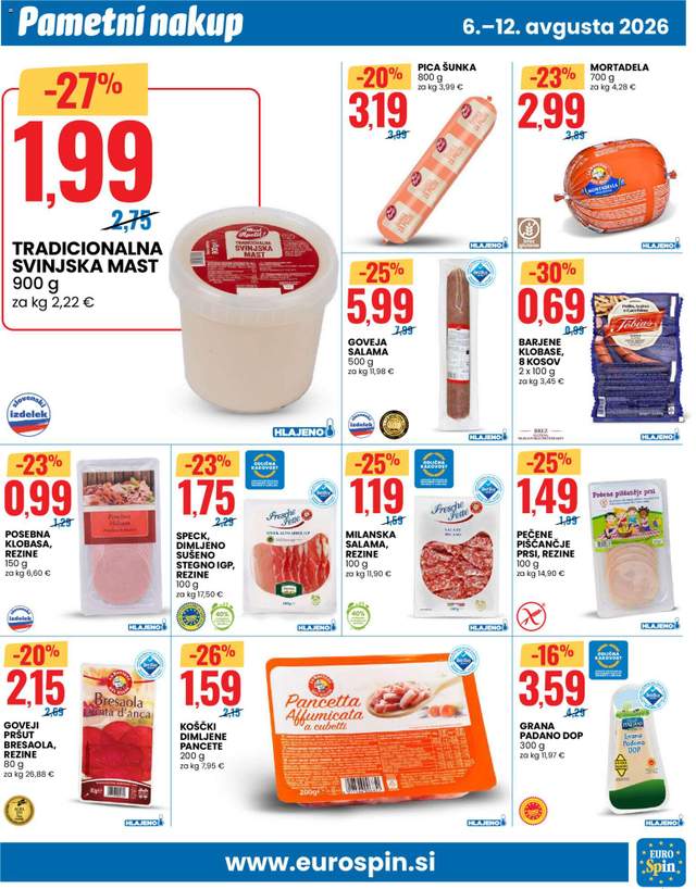 Novi Eurospin katalog od 06.08.