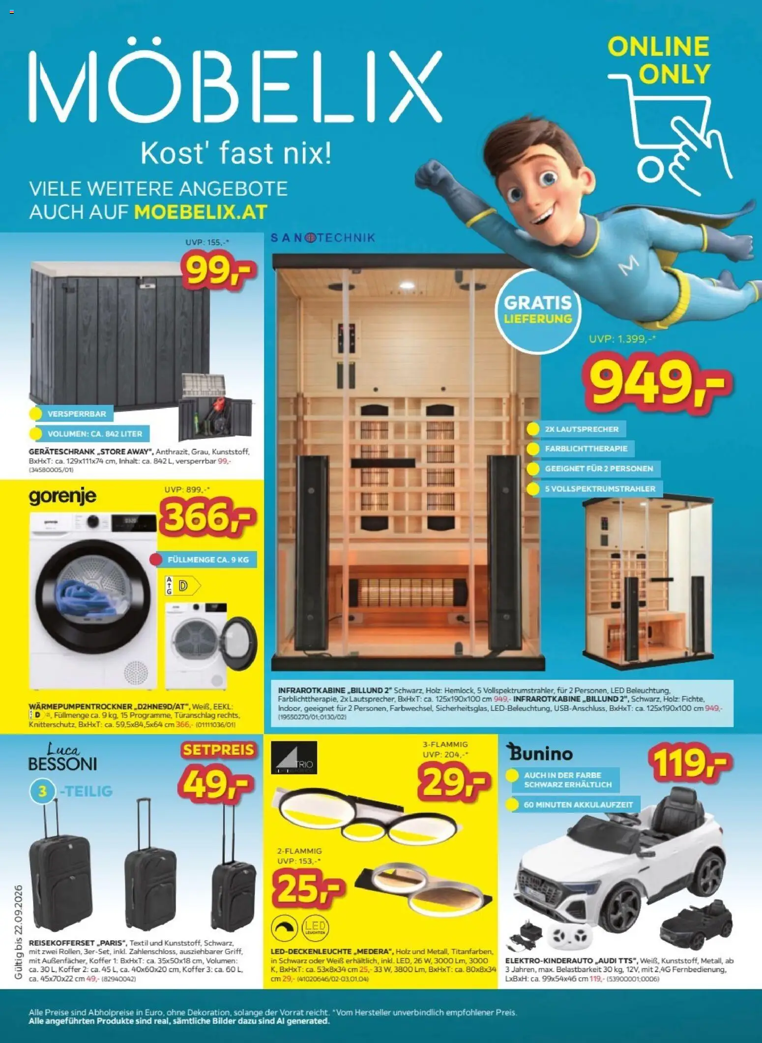 Vorschau der Angebote: Möbelix Möbelix Online Deals gültig ab 08.09.2026