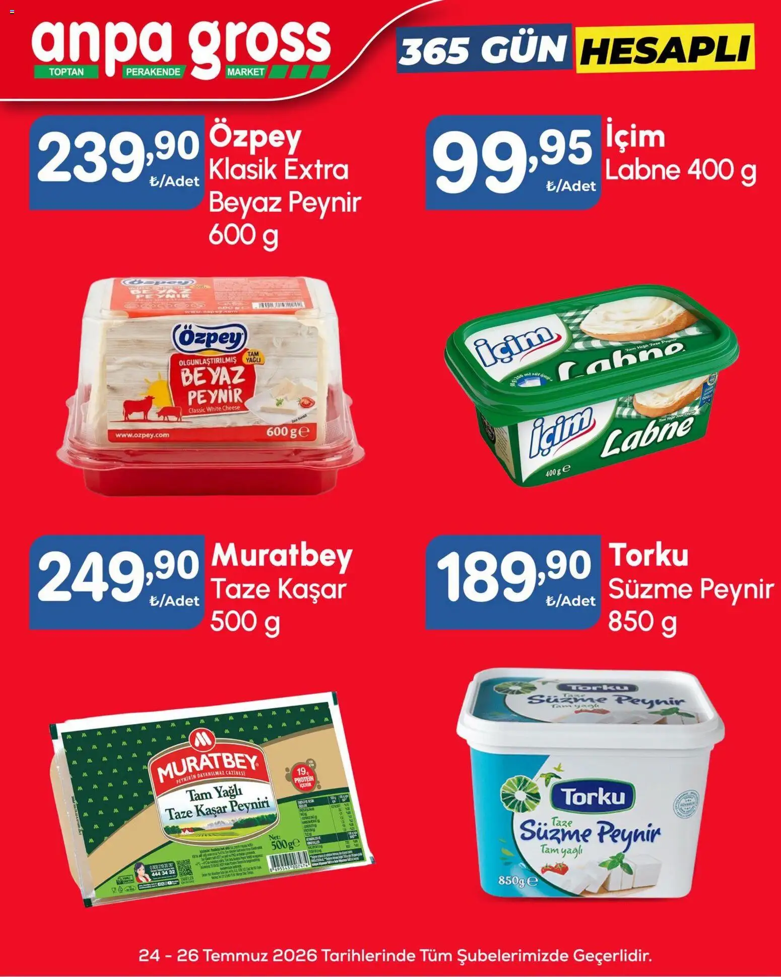 Anpa Gross Anpa Gross - Hafta sonu fırsatları 24.07.2026 - Broşürünün önizlemesi