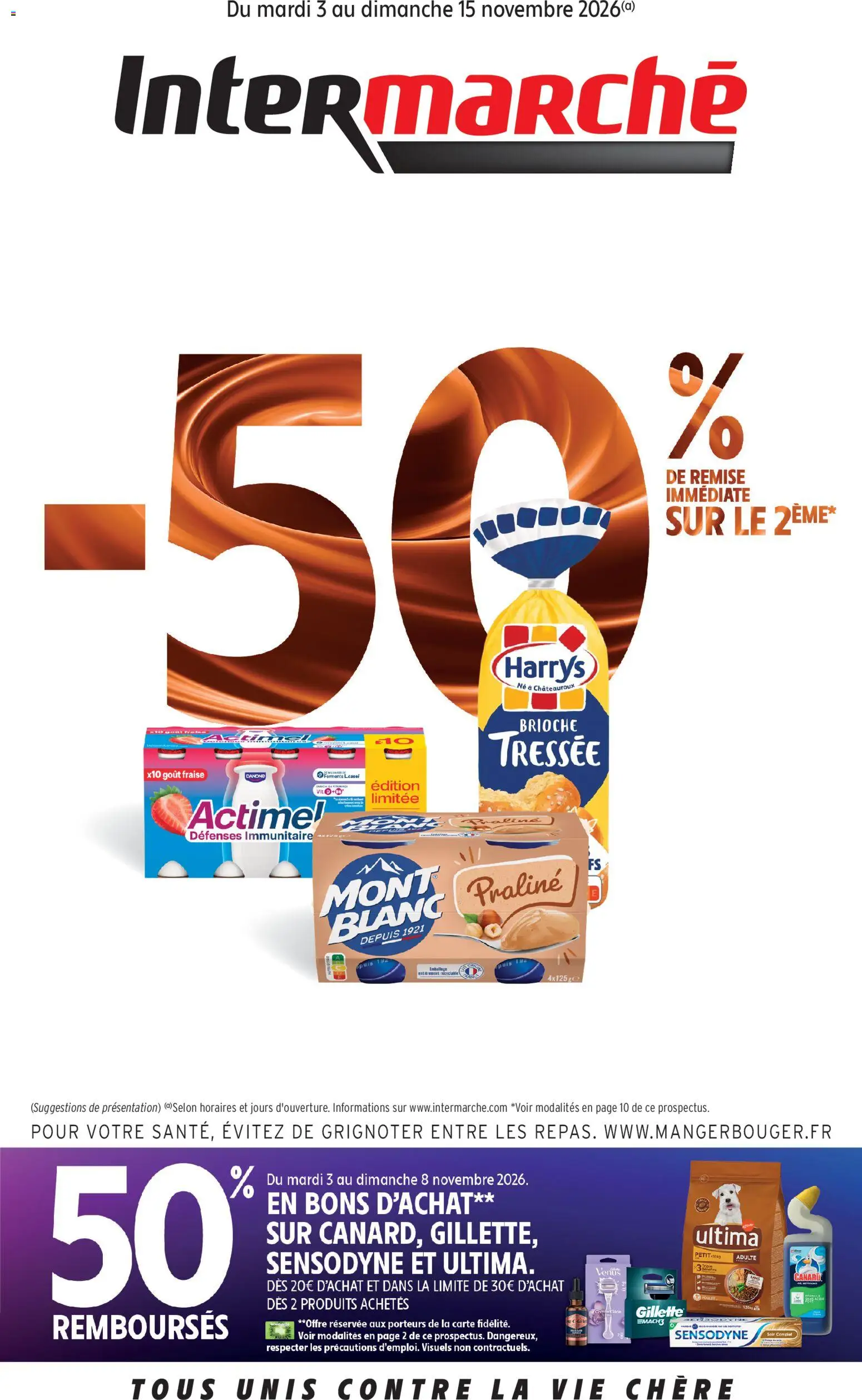 Prévisualisation de Intermarché catalogue du magasin Intermarché formulaire valide 03/11/2026