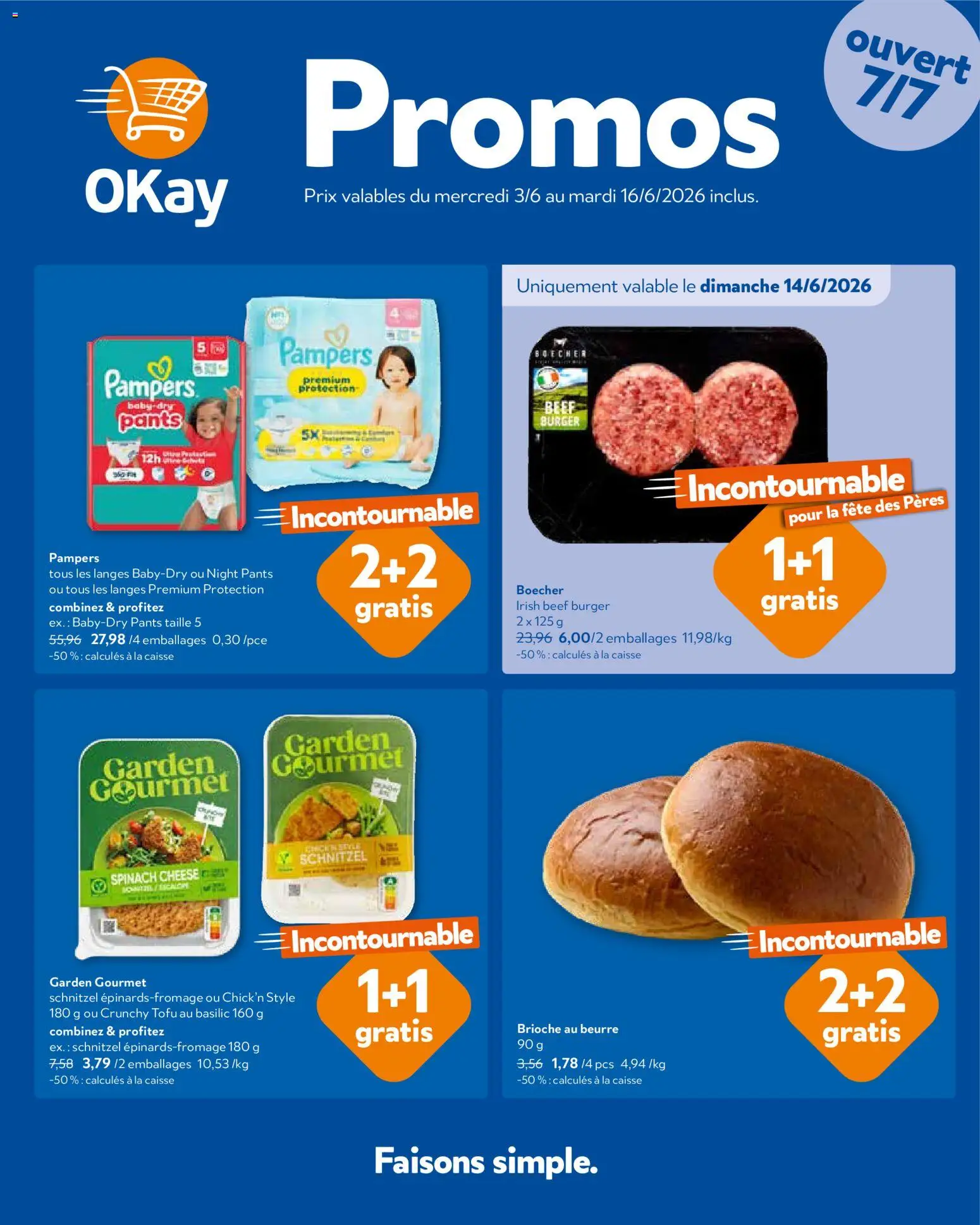 Voorbeeld van OKay Publicité van winkel OKay geldig vanaf 03/06/2026