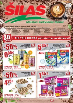 Šilas parduotuvės leidinio Šilas leidinys galiojančio nuo 2026.10.07 peržiūra