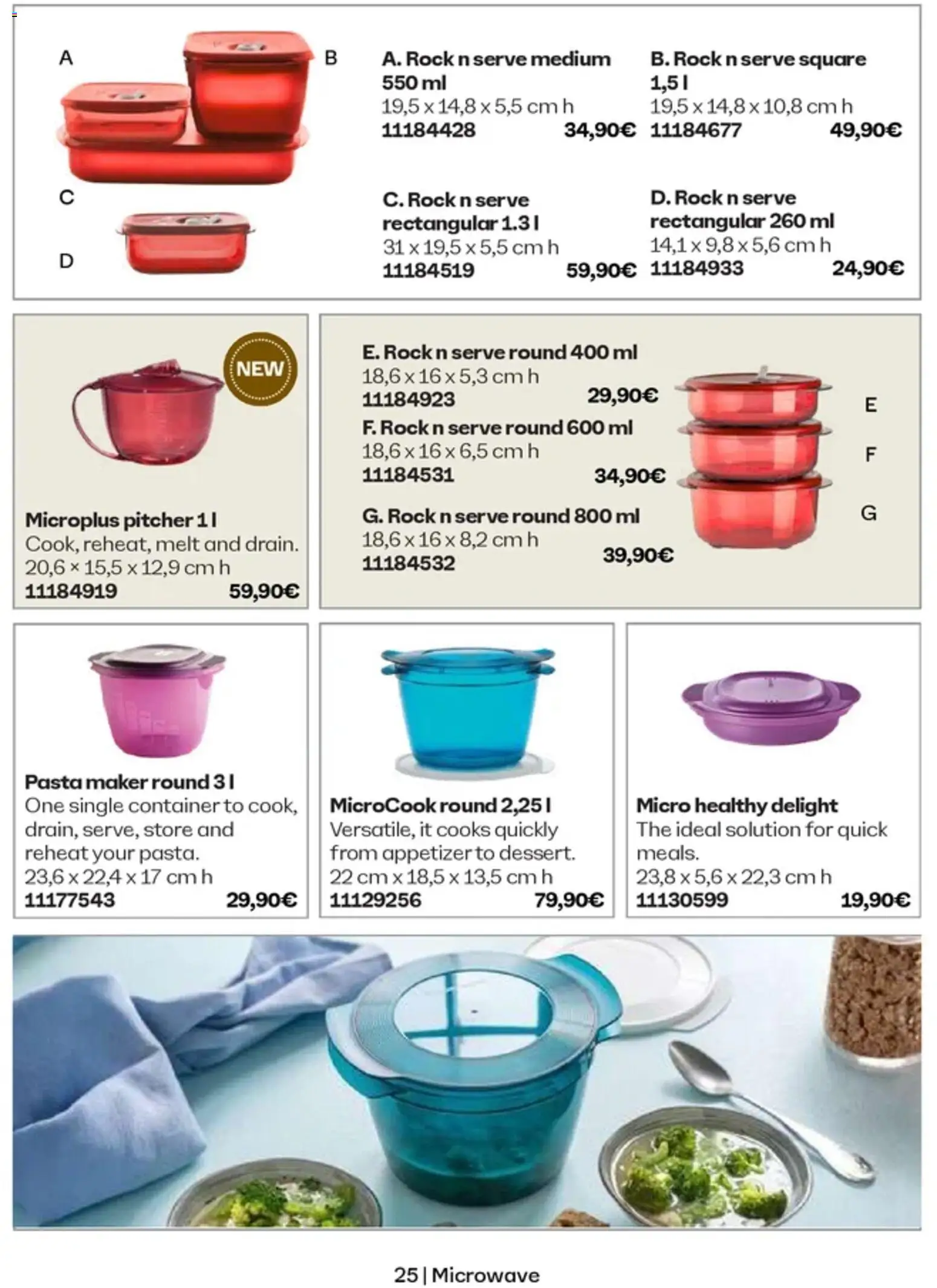 Prévisualisation de Catalogue Tupperware Hiver du magasin Tupperware formulaire valide 01/11/2026