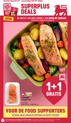 Prévisualisation de Delhaize Folder week 27 du magasin Delhaize formulaire valide 02/07/2026