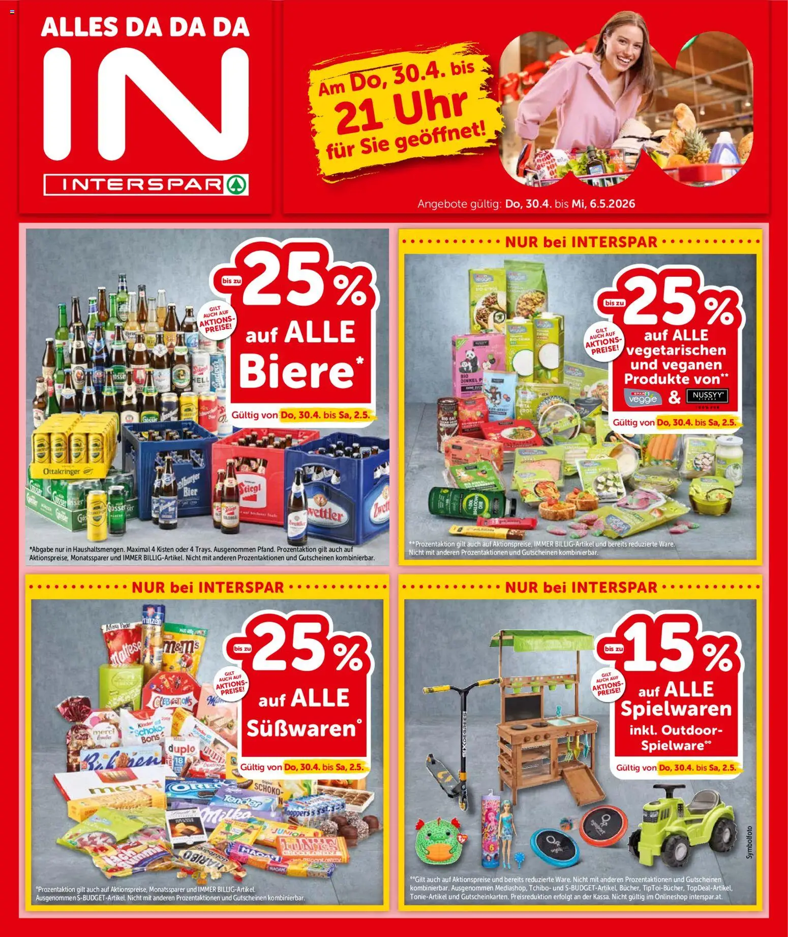 Vorschau der Angebote: Interspar Interspar Flugblatt - Niederösterreich gültig ab 30.04.2026