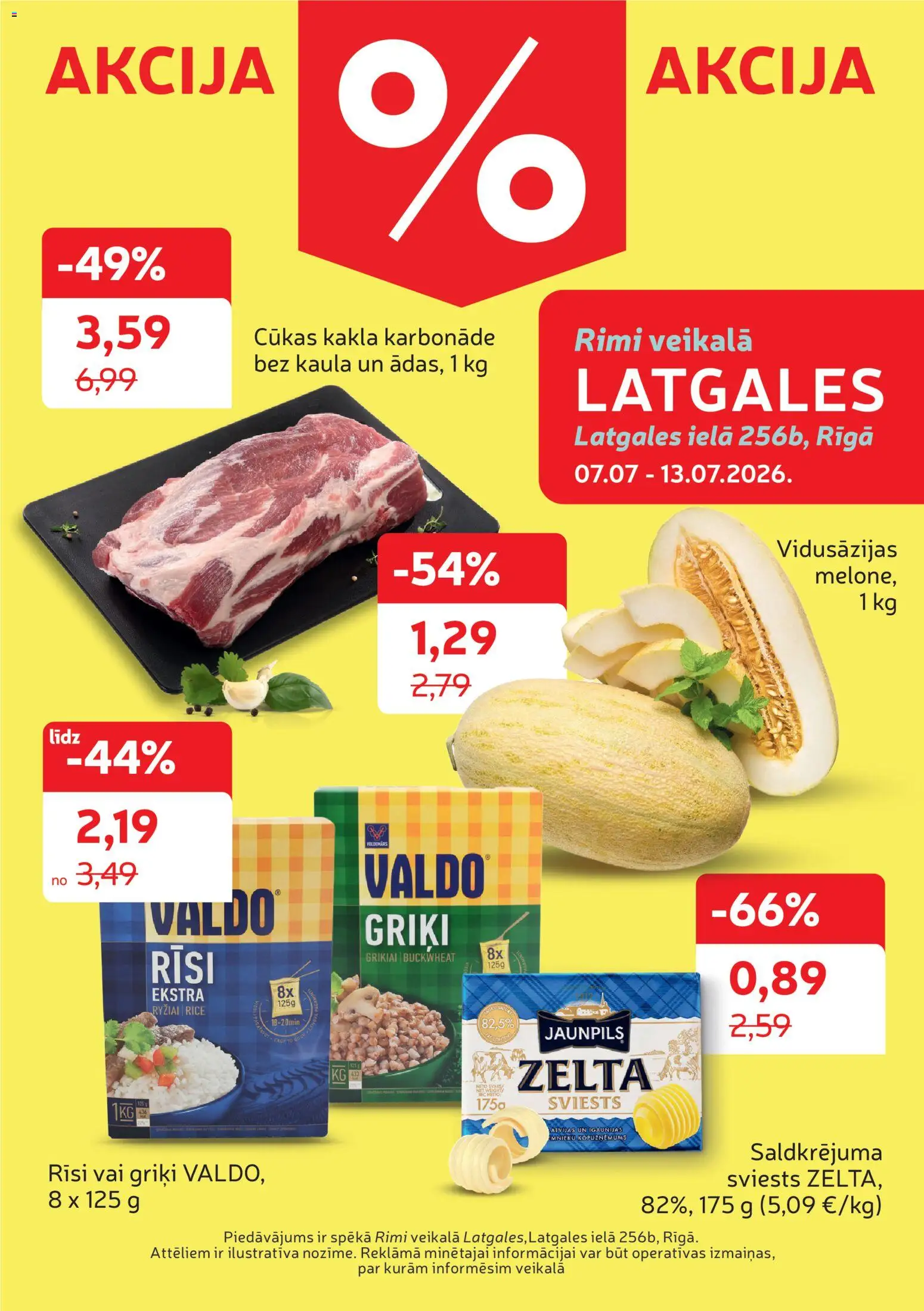 Skatīt Rimi akciju bukletu, derīgs no 07.07.2026.