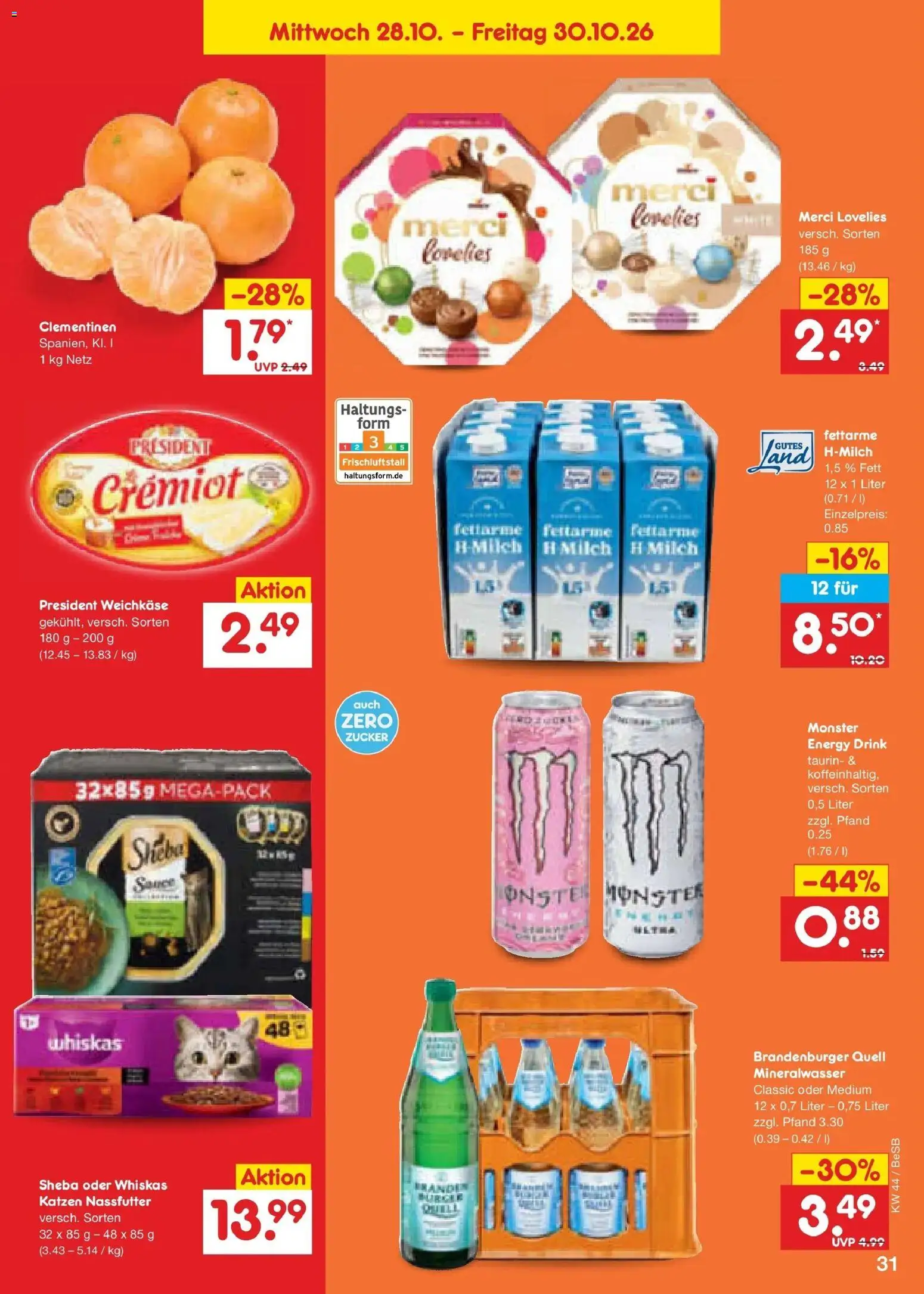 Vorschau von dem Prospekt des Geschäftes Netto Marken-Discount, gültig ab dem 26.10.2026