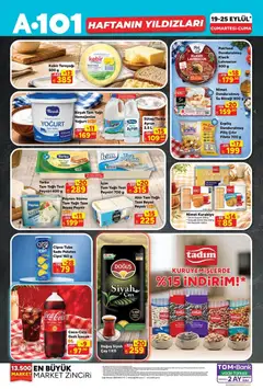 A101 A101 Katalog 19.09.2026 - Broşürünün önizlemesi