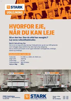 Eksempel på tilbudsavis Stark - Stilladstrailer fra butik Stark gyldig fra 04/09/2026