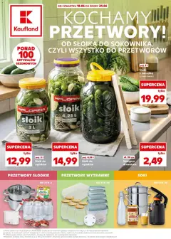 Pogląd gazetki "Kaufland gazetka - Gotowanie" ze sklepu Kaufland ważnej od 18.06.2026