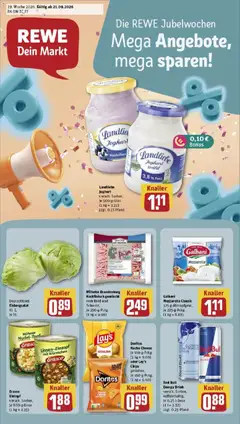 Vorschau von dem Prospekt des Geschäftes Rewe, gültig ab dem 21.09.2026