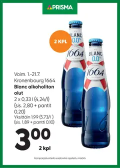 Kaupan Prisma Prisma tarjoukset Blanc esikatselu, voimassa 01/07/2026