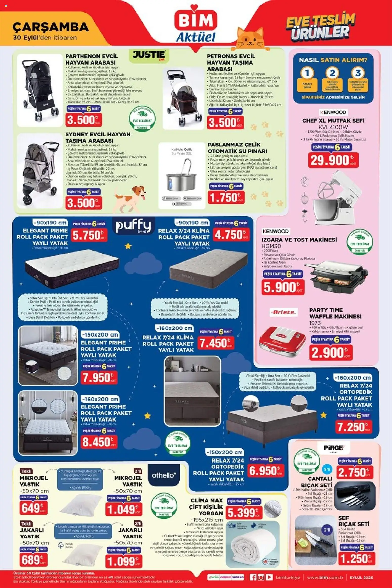 BİM BİM - Katalog Çarşamba 30.09.2026 - Broşürünün önizlemesi