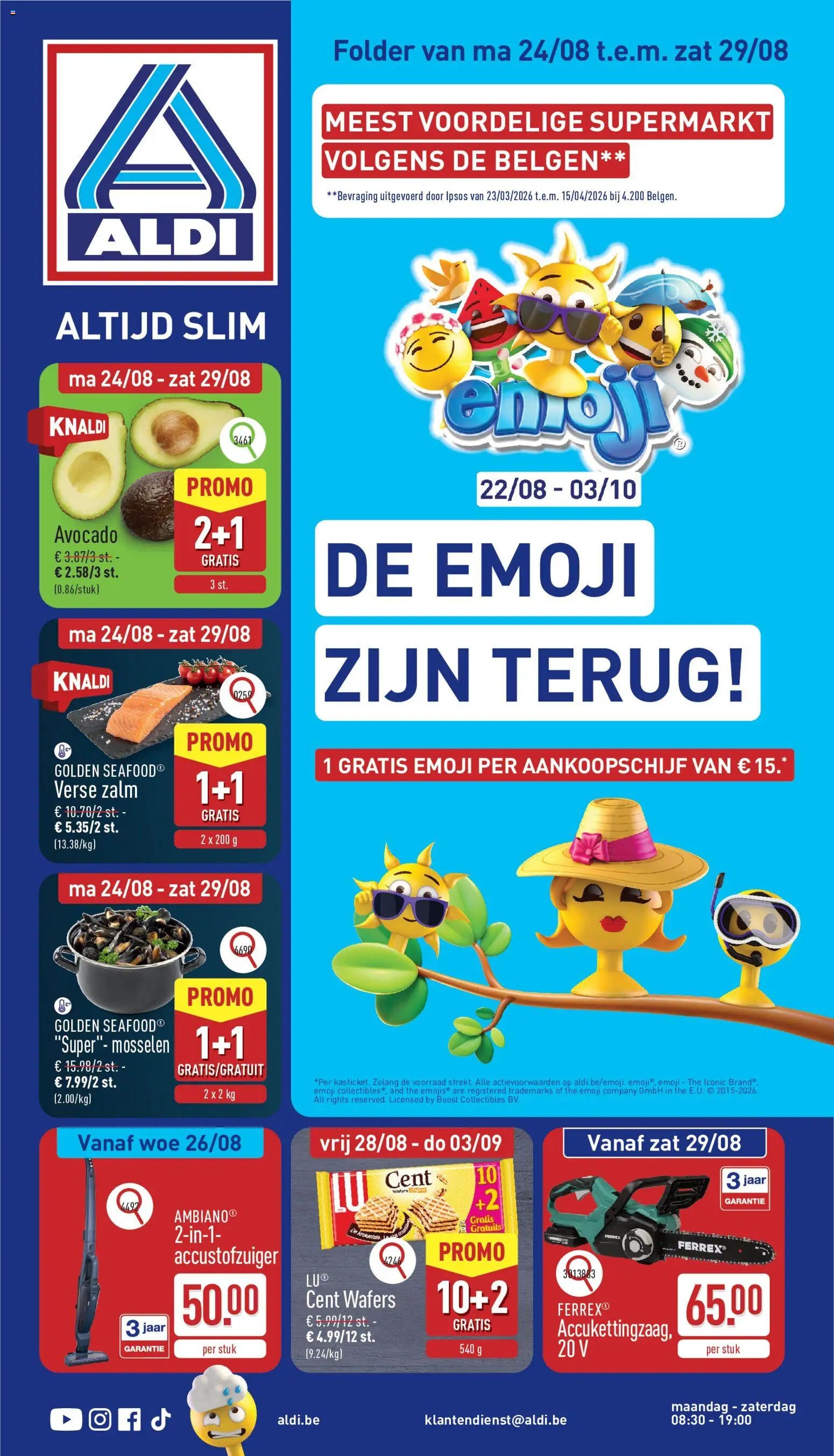 Voorbeeld van Aldi folder week 35 van winkel Aldi geldig vanaf 24/08/2026