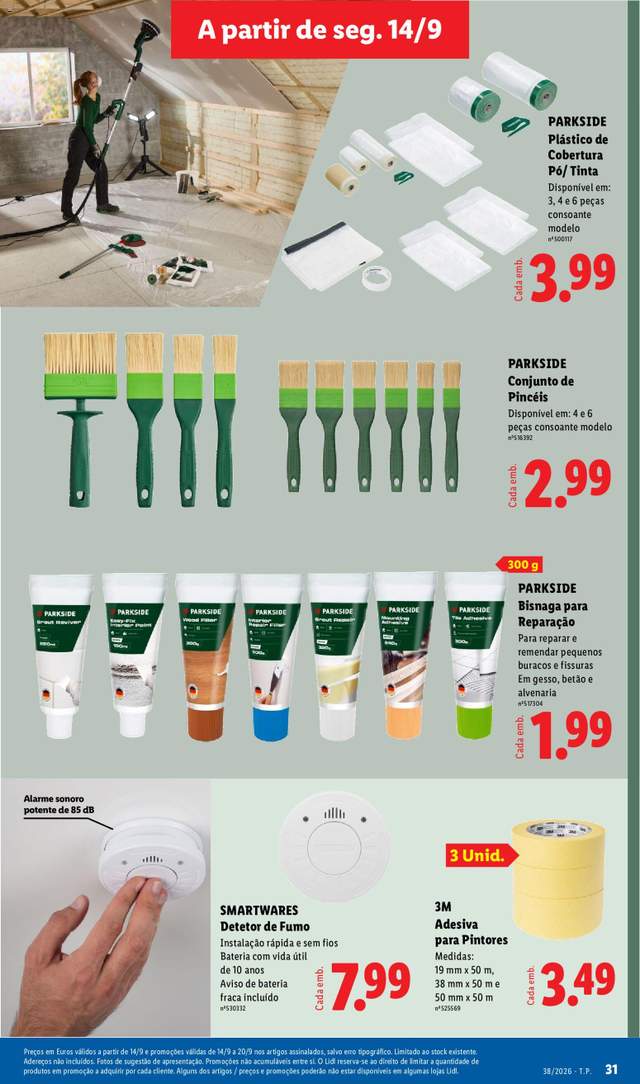 Novo folheto Lidl a partir de 14/09