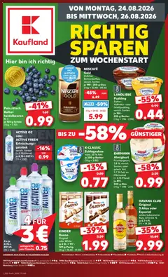 Voorbeeld van Kaufland DE -DE Folder van winkel Kaufland DE geldig vanaf 24-08-2026