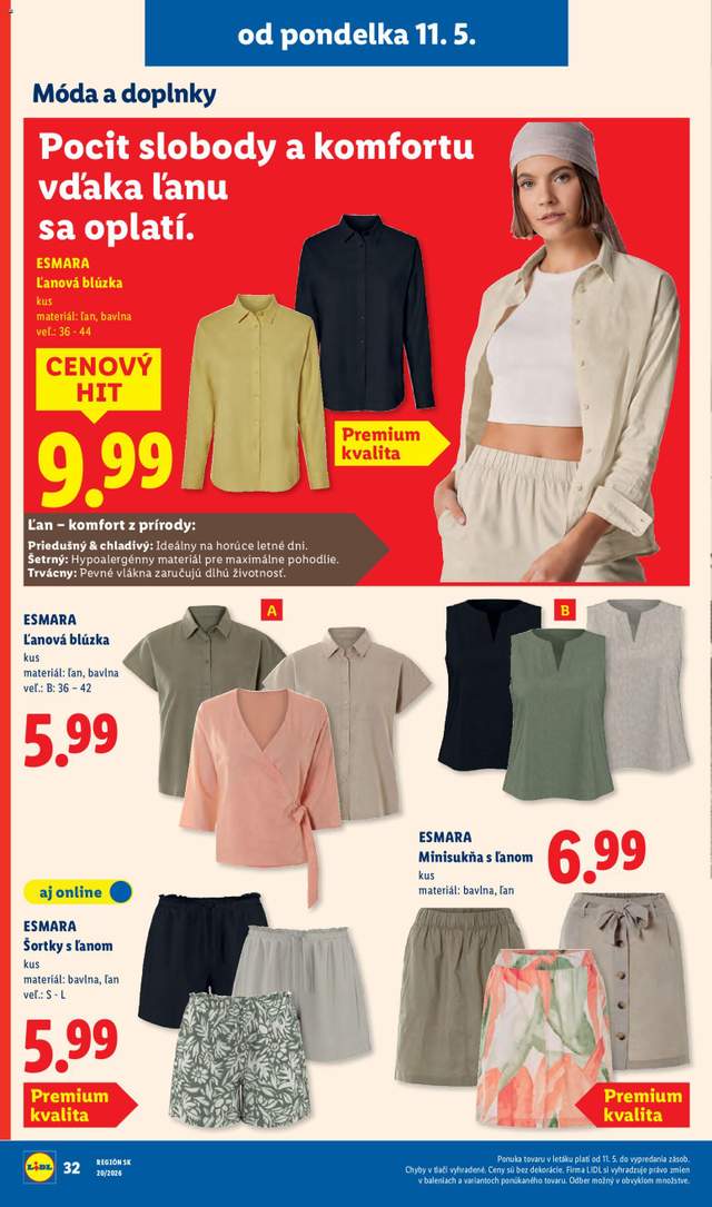 Nový Lidl leták od 11.05.
