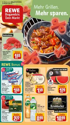 Vorschau von dem Prospekt des Geschäftes Rewe, gültig ab dem 03.08.2026