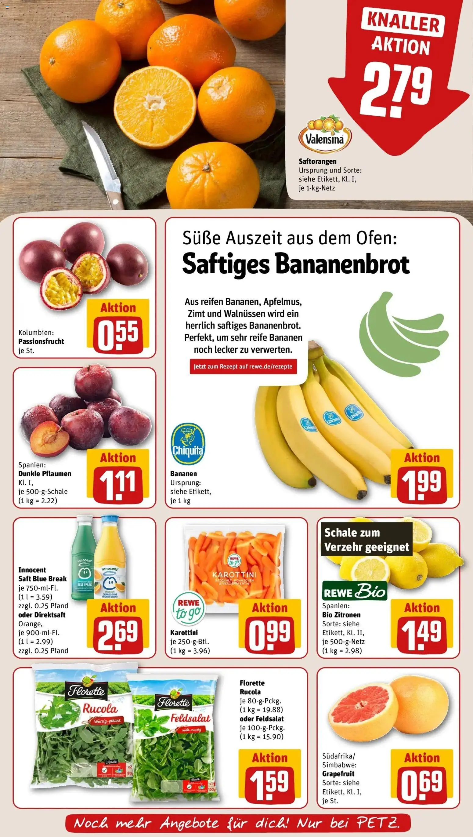 Vorschau von dem Prospekt des Geschäftes Rewe, gültig ab dem 12.10.2026