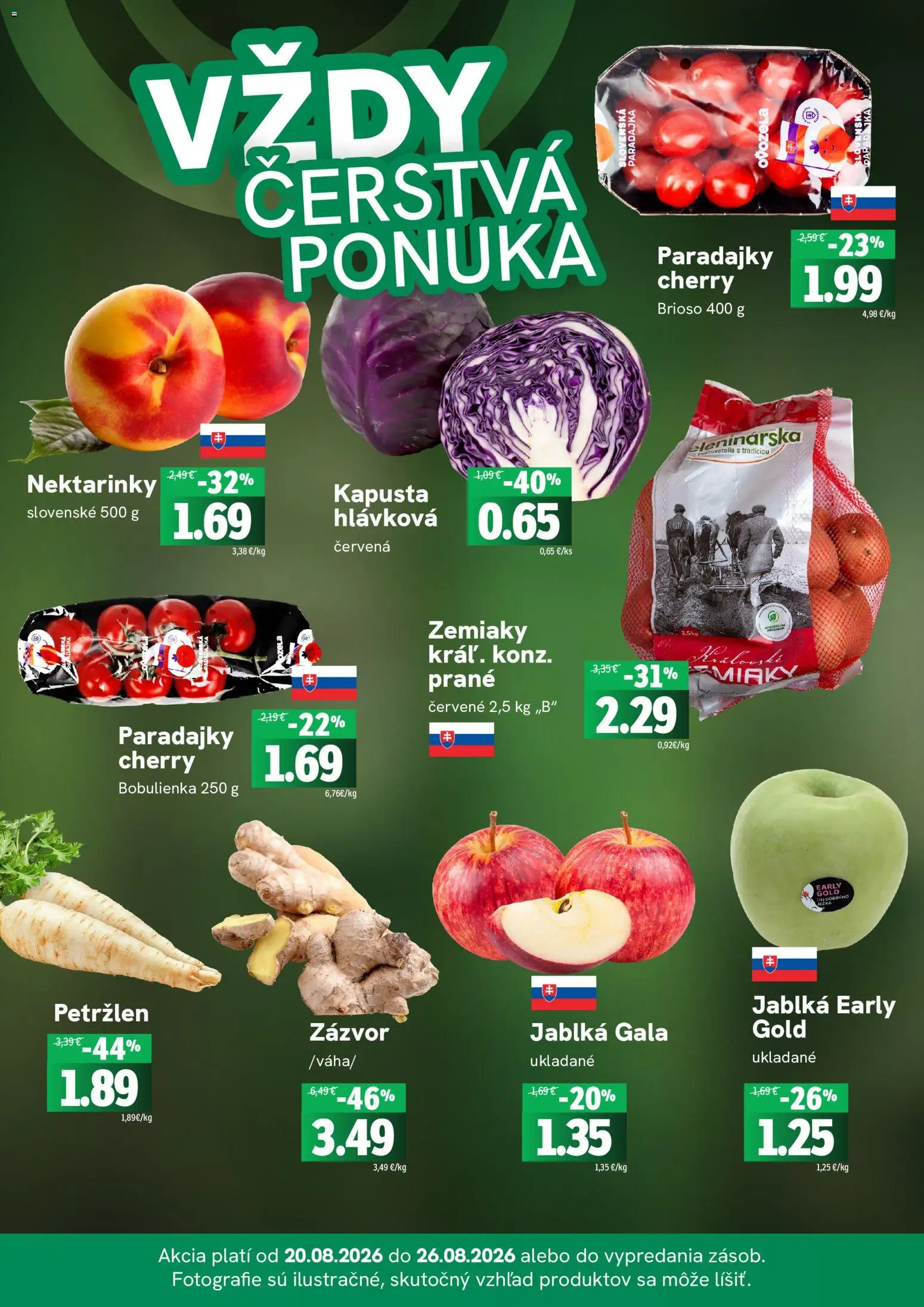Náhľad Fresh letáku platného od 20.08.2026