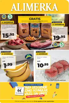 Vista previa del folleto de la tienda Alimerka válido desde el 31/08/2026 