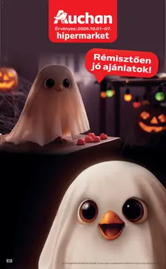 Auchan - Auchan Halloweeni ajánlatok megtekintése, amely érvényes 2026.10.01.-től