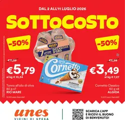 Anteprima dell'opuscolo Unes volantino dal negozio Unes valido da 02/07/2026