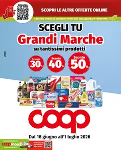 Anteprima dell'opuscolo COOP volantino Marche Genova dal negozio COOP valido da 18/06/2026