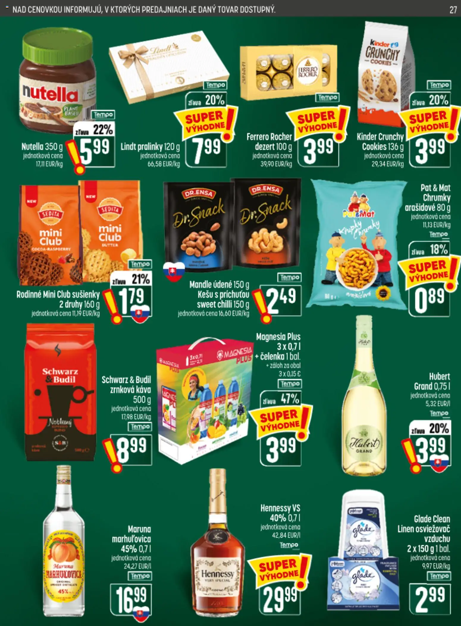 Náhľad COOP Jednota letáku platného od 24.09.2026