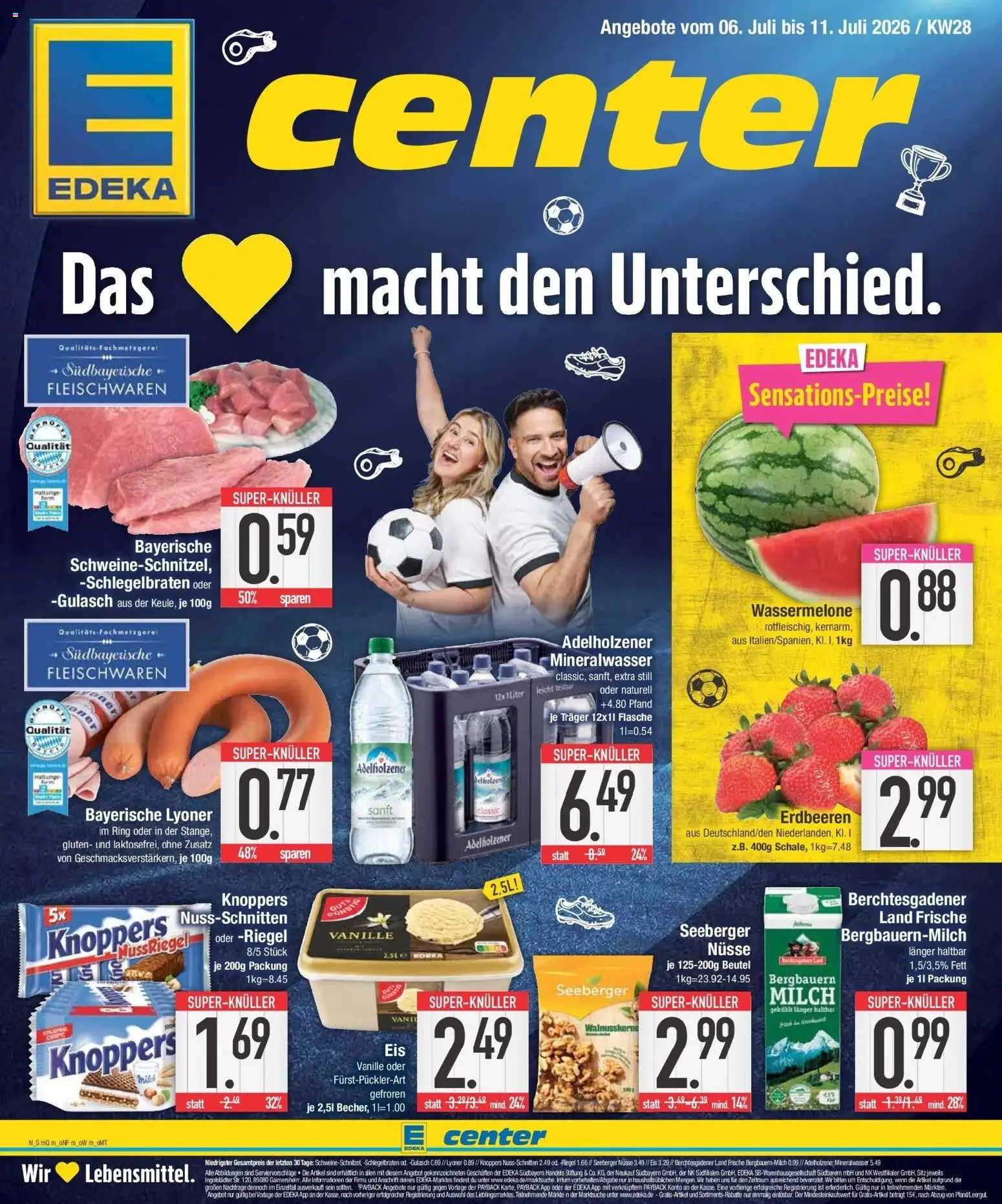 Vorschau von dem Prospekt des Geschäftes E center, gültig ab dem 05.07.2026