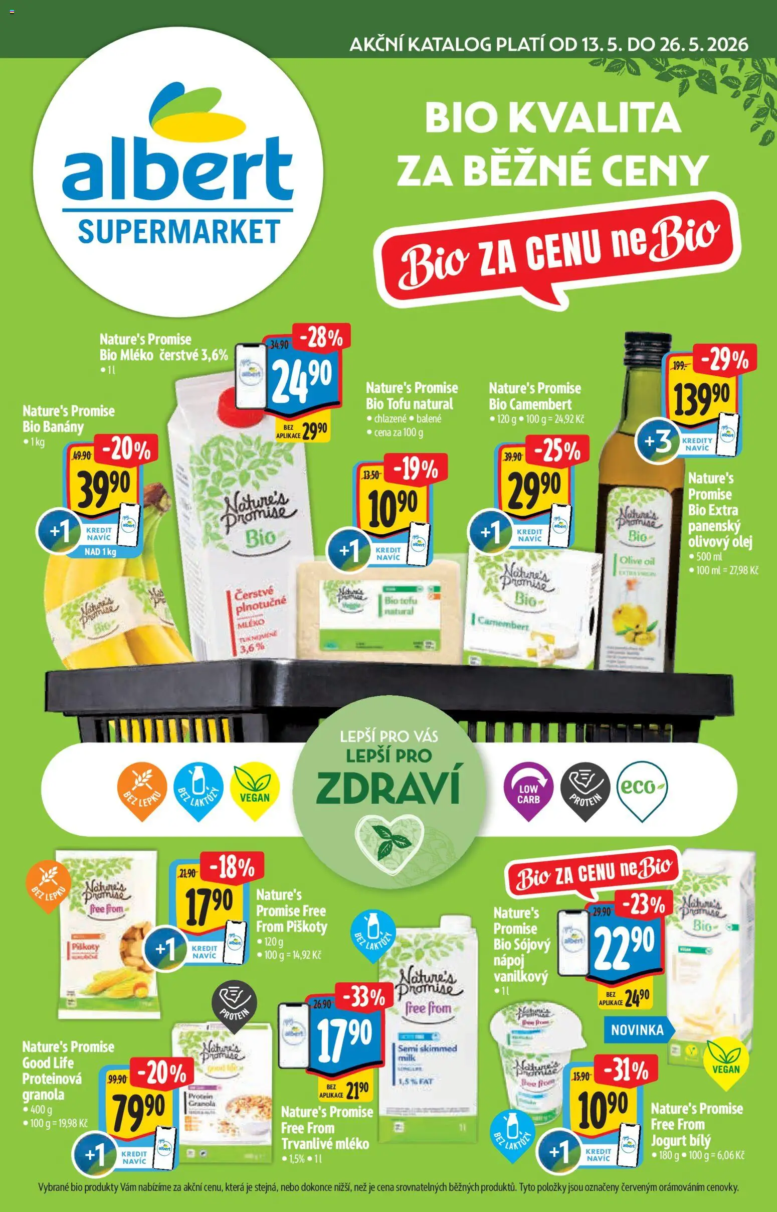 Náhled nabídky: Albert Albert katalog - Supermarket - Bio platný od 13.05.2026