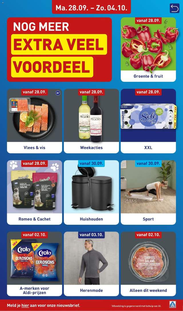 Nieuwe Aldi folder vanaf 28-09