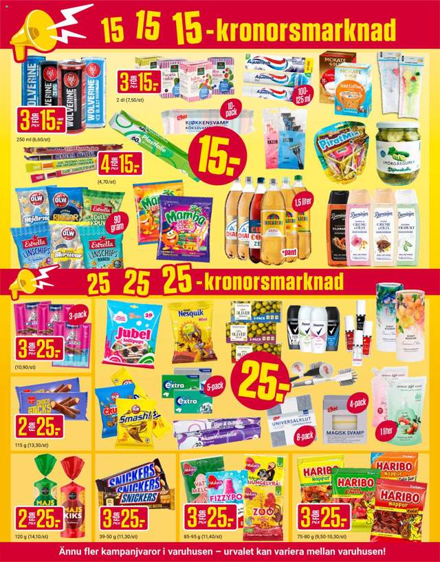 Nytt ÖoB reklamblad från 13/07